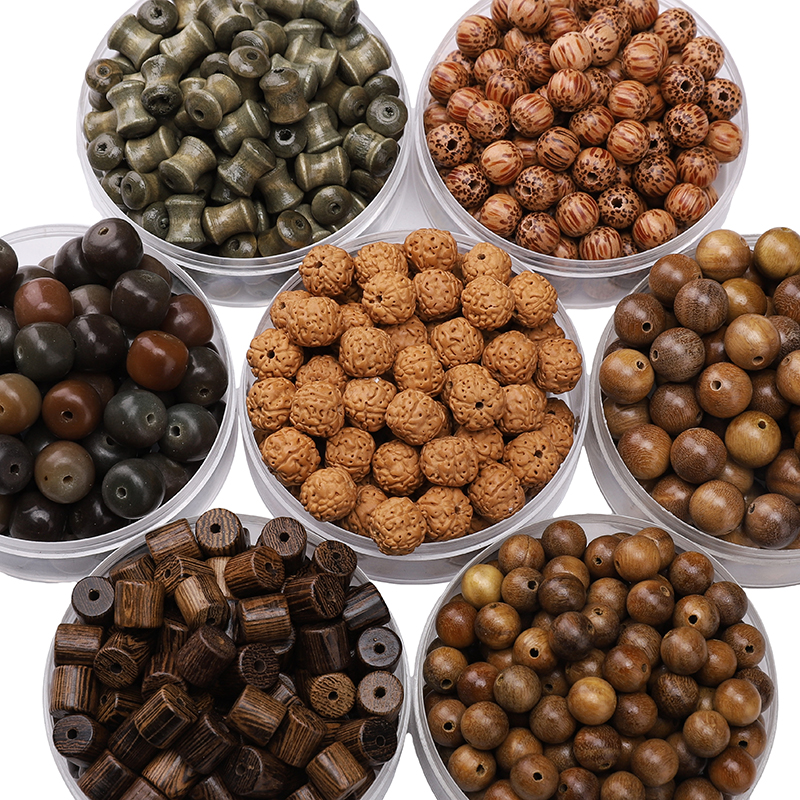 Vintage Fashion Stores - 1-130pcs Vintage Natural Wood Beads Wooden