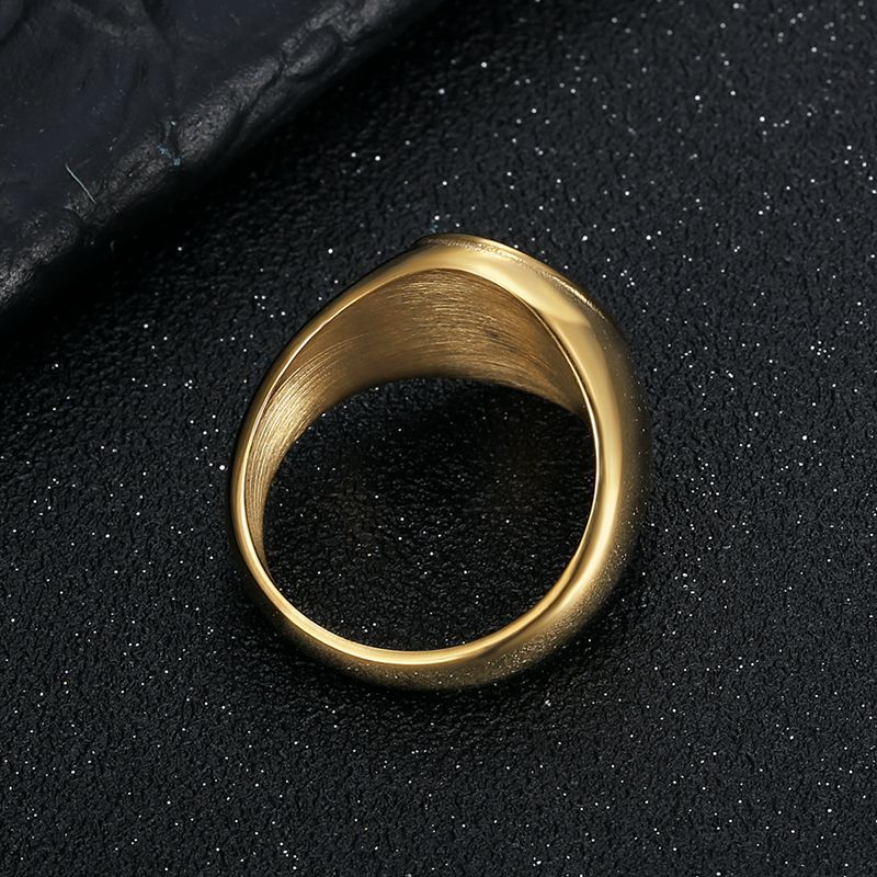 Men Vintage 316L Stainless Ste - Vintage Fashion Rings avaliação e preço