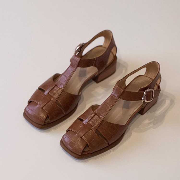 Women's Sandals Summer New Fas - Vintage Fashion For Women avaliação e preço