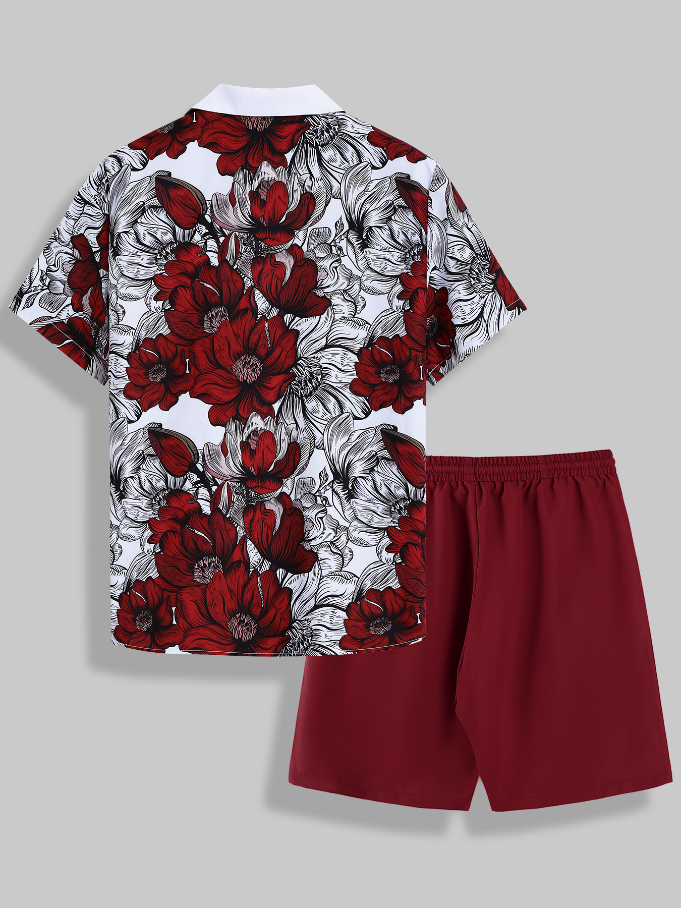 Men's Summer Lightweight Breat - Printed Floral Shirt avaliação e preço