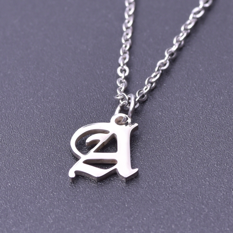 Cute Old English Alphabet Pend - Z Vintage Fashion avaliação e preço
