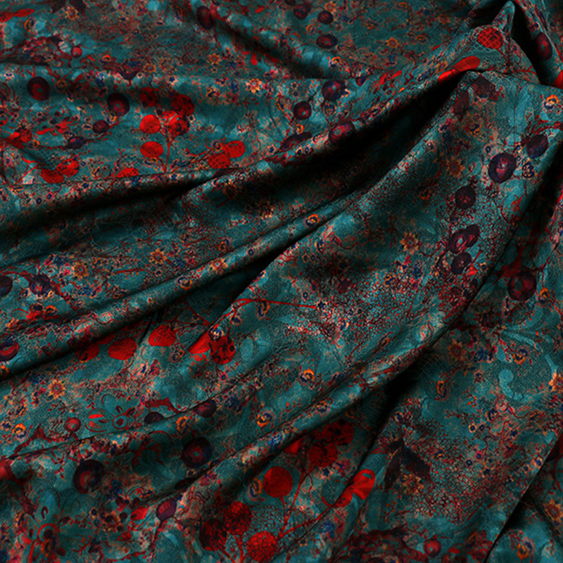 1m Floral Printed Fabric Imita - Printed Floral Shirt avaliação e preço