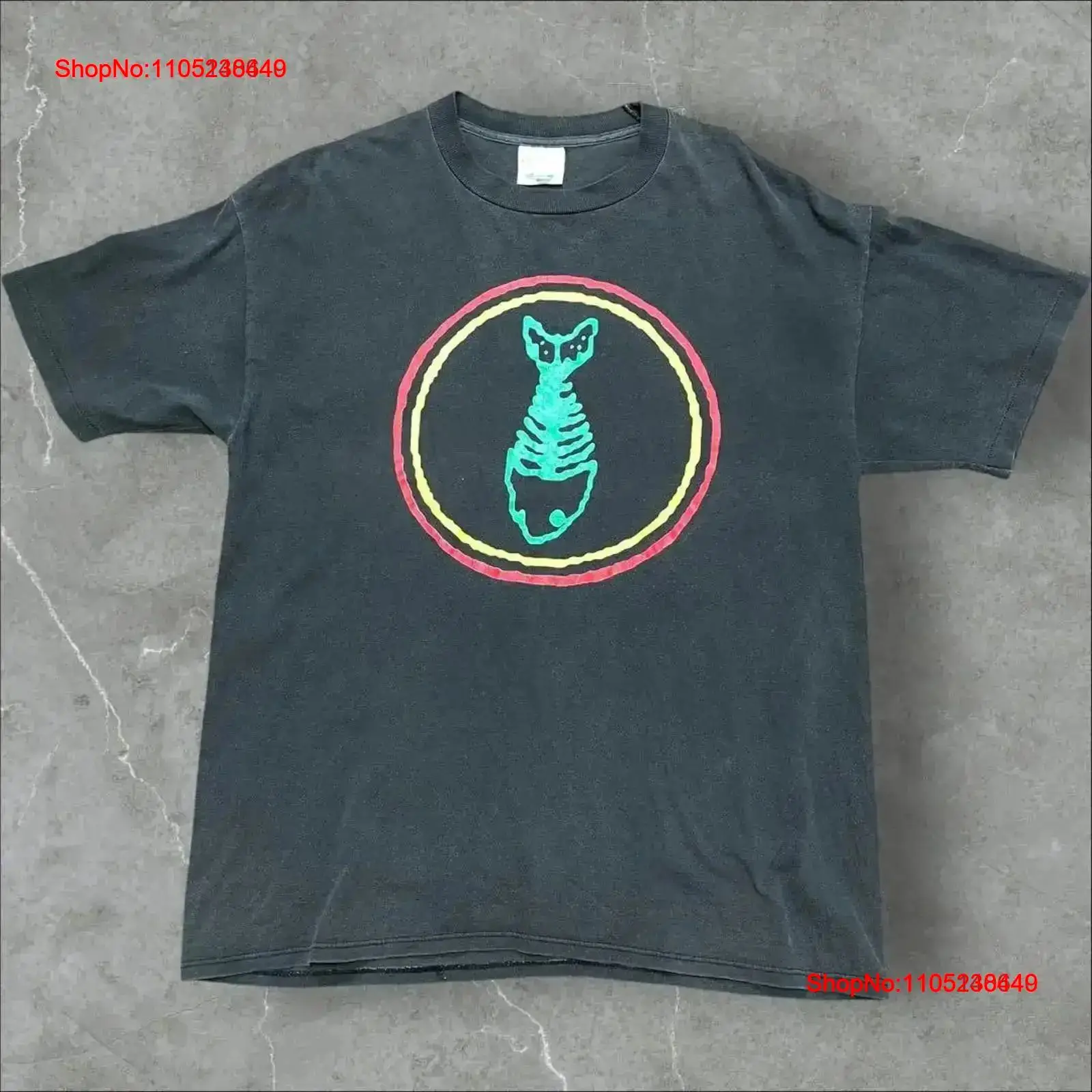 90S Fishbone Band T Shirt Vint - Band Tee Faded 90S avaliação e preço