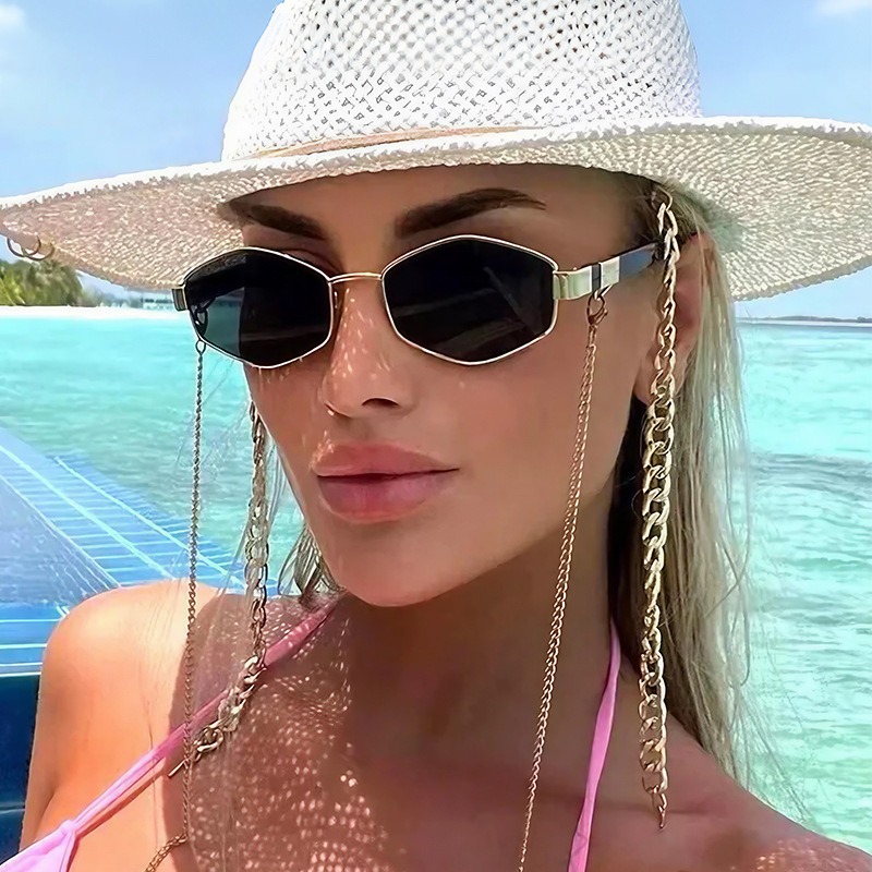 New Vintage Rhombus Sunglasses - Vintage Fashion Influencers avaliação e preço