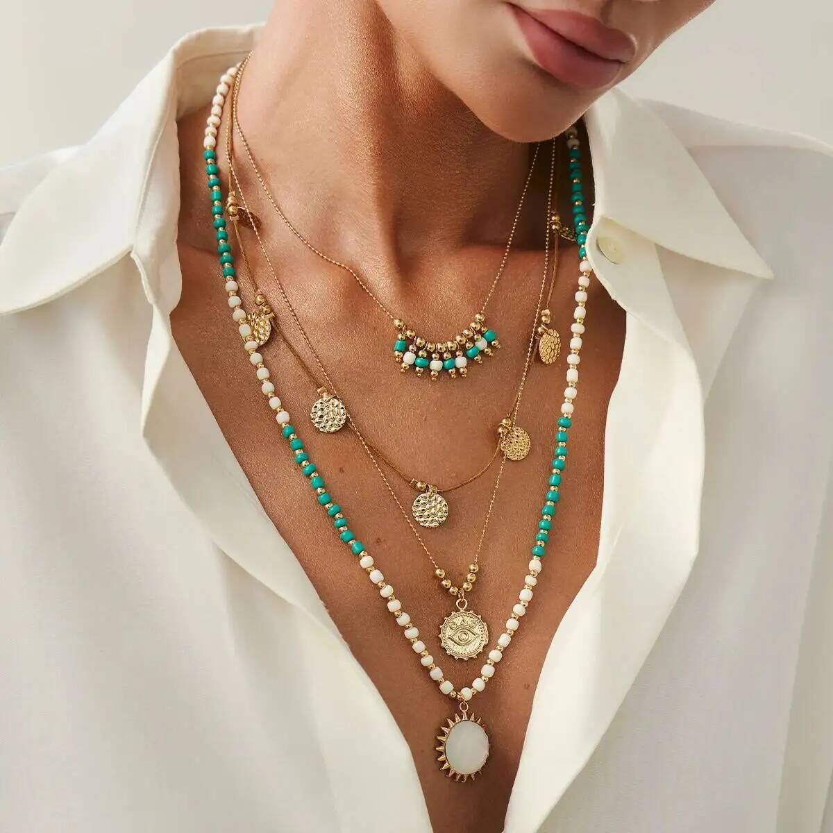 IngeSight.Z 2Pcs/set Boho Ethn - Z Vintage Fashion avaliação e preço
