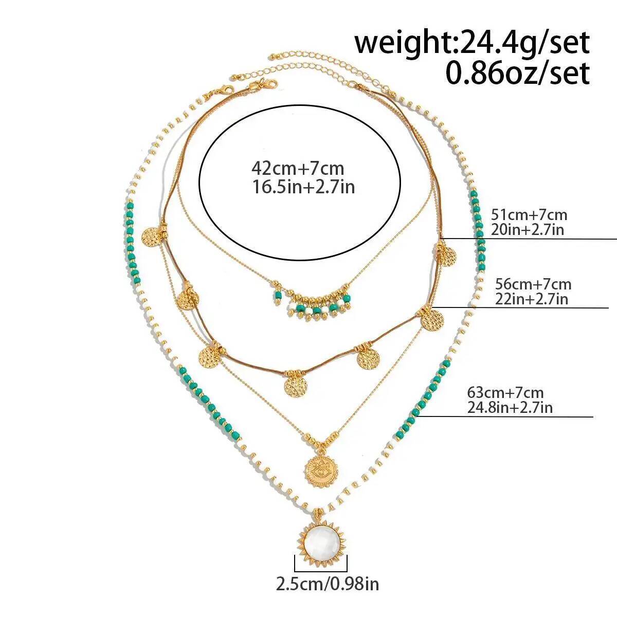 IngeSight.Z 2Pcs/set Boho Ethn - Z Vintage Fashion avaliação e preço