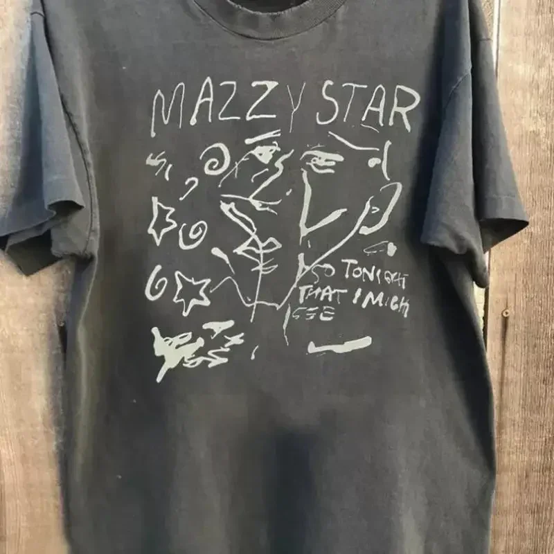 VTG 90s Reprint Mazzy Star ban - Band Tee Faded 90S avaliação e preço