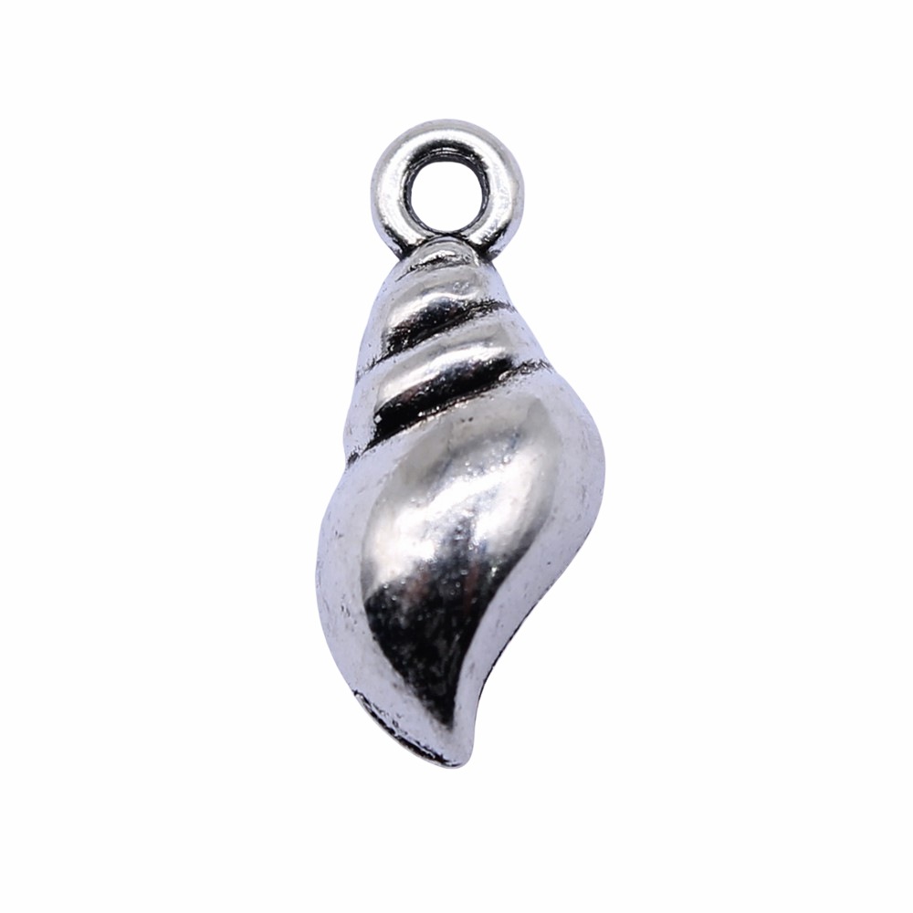 20pcs 16x17mm Antique Silver C - Vintage Fashion Stores avaliação e preço