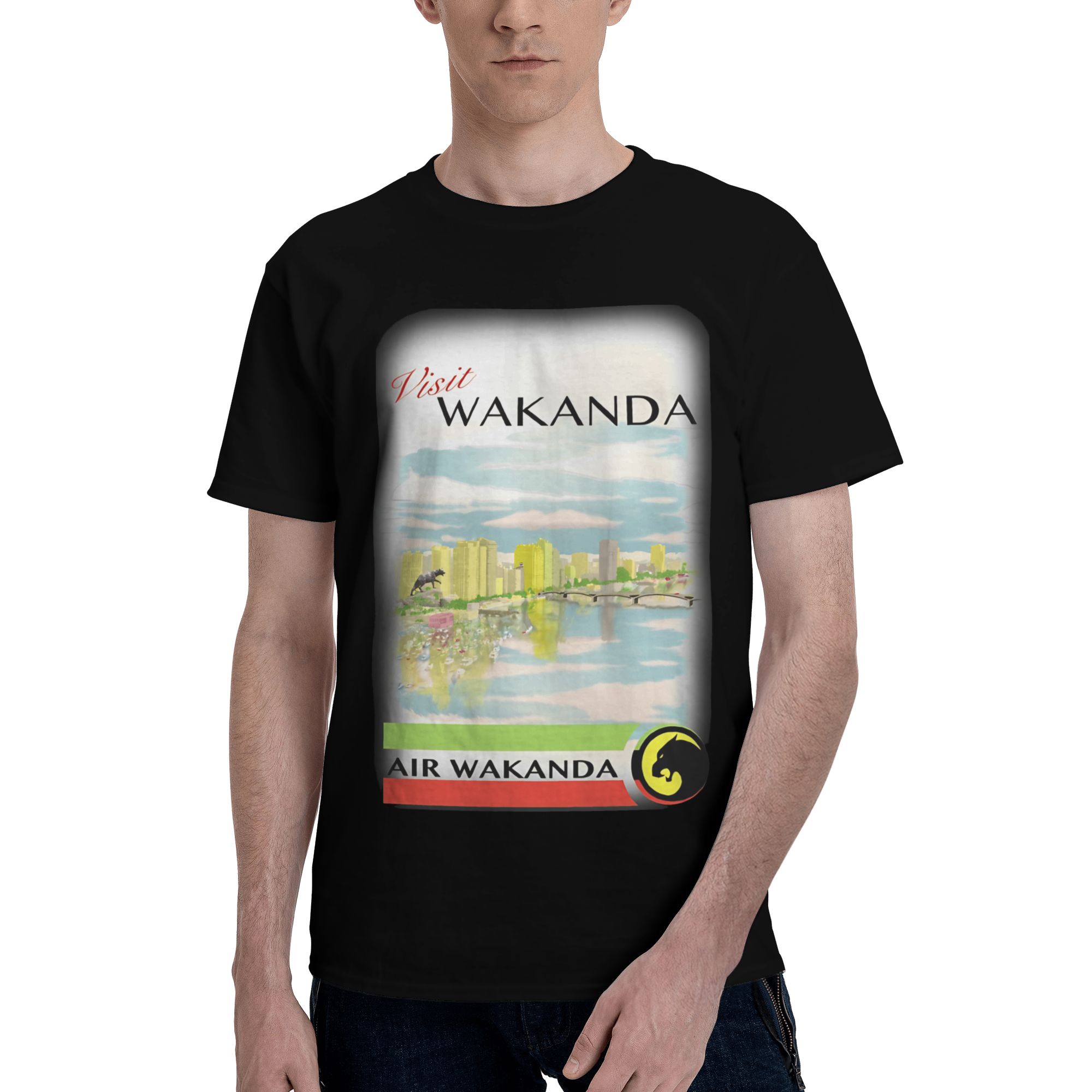 MARVEL Visit Wakanda  Vintage  - Vintage Fashion Ads avaliação e preço