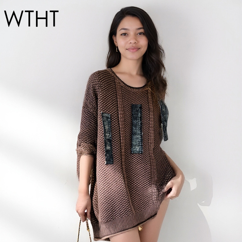 WTHT Vintage Trendy Women's Pa - Vintage Fashion Influencers avaliação e preço