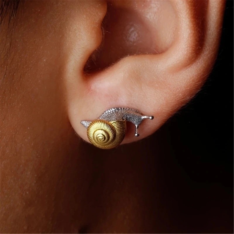 Vintage Snail Earrings Adornme - Vintage Fashion Ornaments avaliação e preço