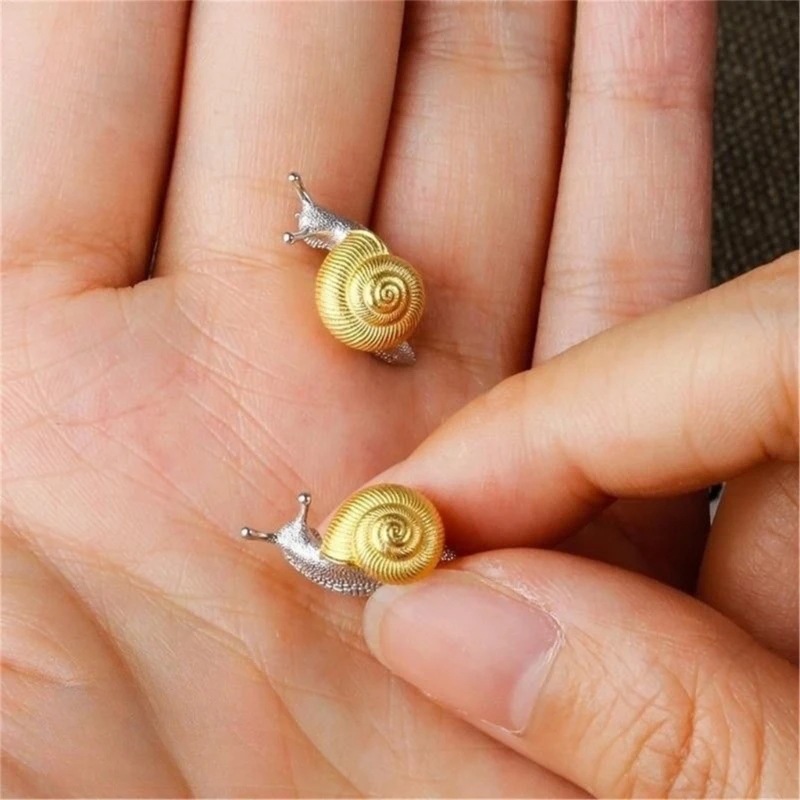Vintage Snail Earrings Adornme - Vintage Fashion Ornaments avaliação e preço