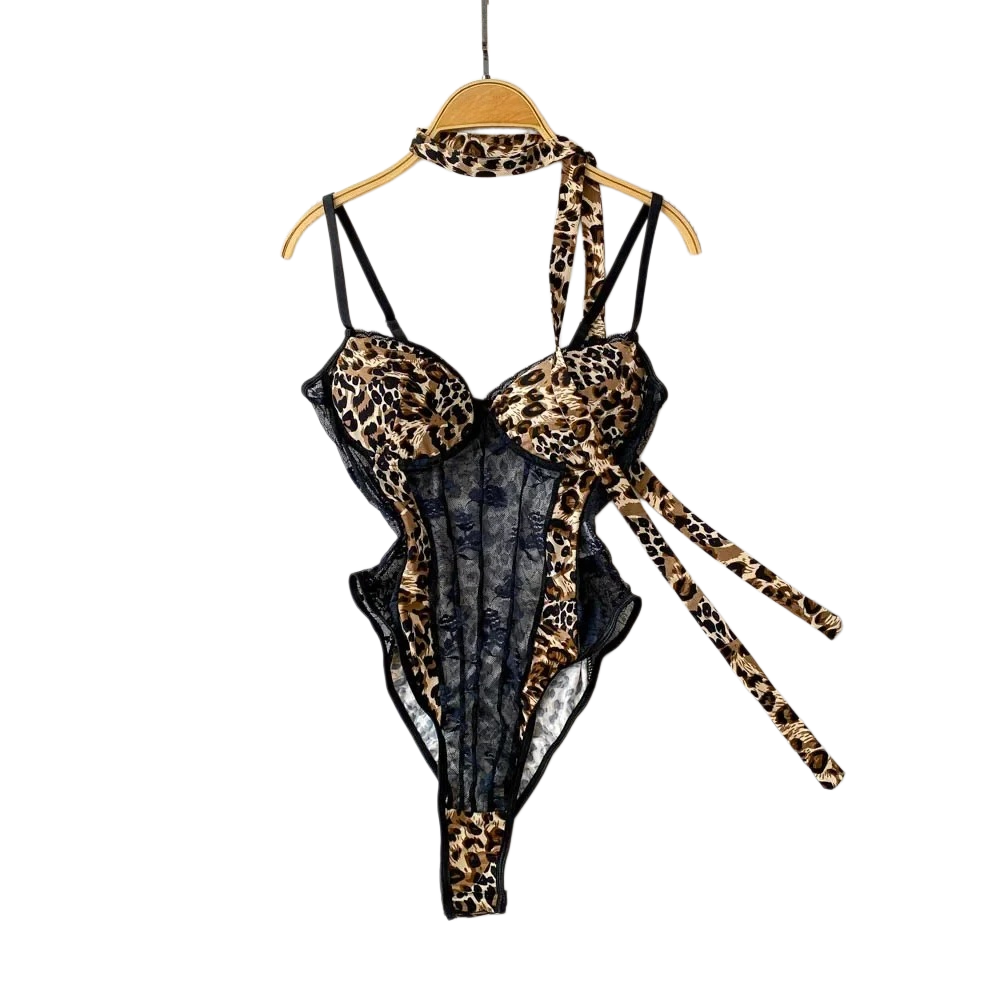 Women Hotsweet V-neck Leopard  - Vintage Fashion For Women avaliação e preço