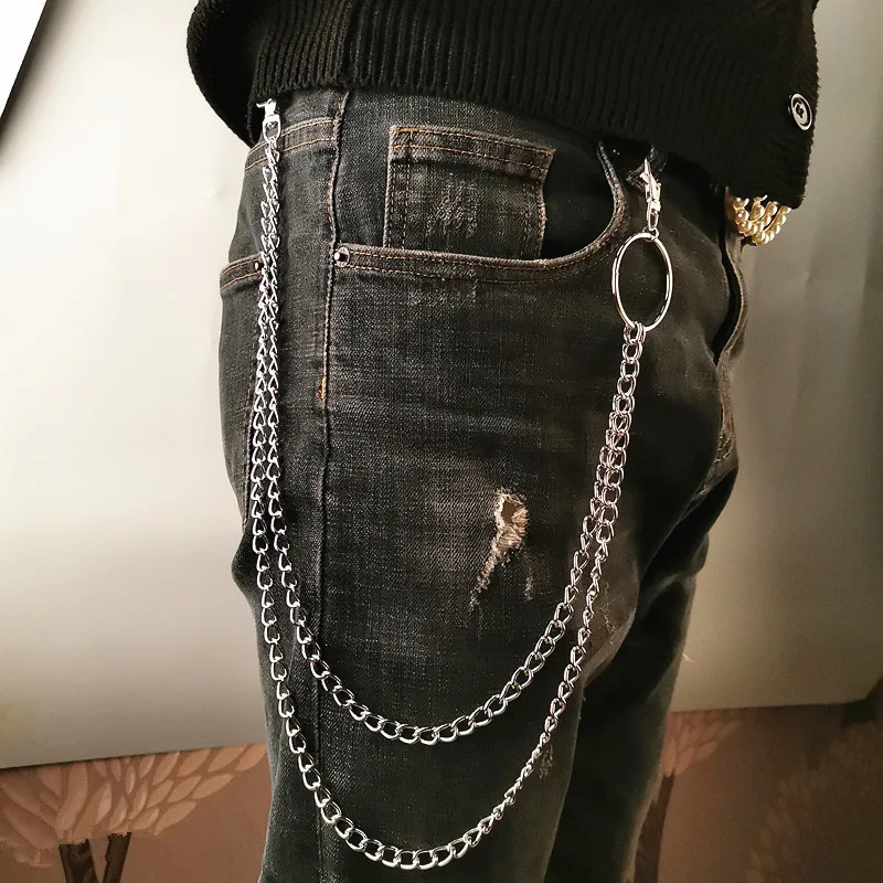 Layer Metal Belt Chain Punk Ho - Vintage Fashion Stores avaliação e preço