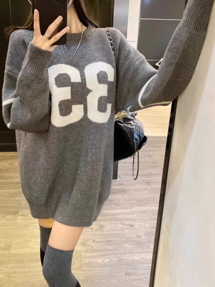 Y2K Vintage Knitted Sweater Wo - Vintage Fashion For Women avaliação e preço