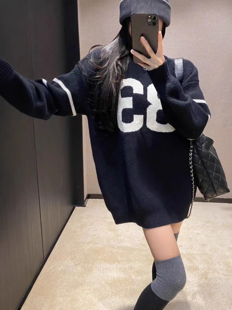 Y2K Vintage Knitted Sweater Wo - Vintage Fashion For Women avaliação e preço
