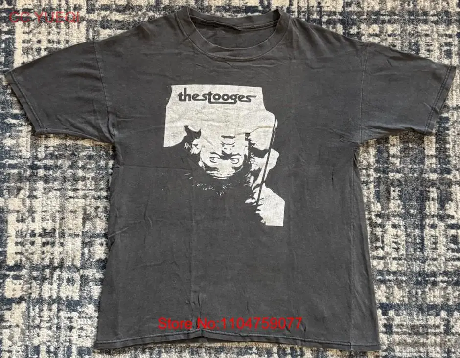 Vintage 90s The Stooges Iggy P - Band Tee Faded 90S avaliação e preço