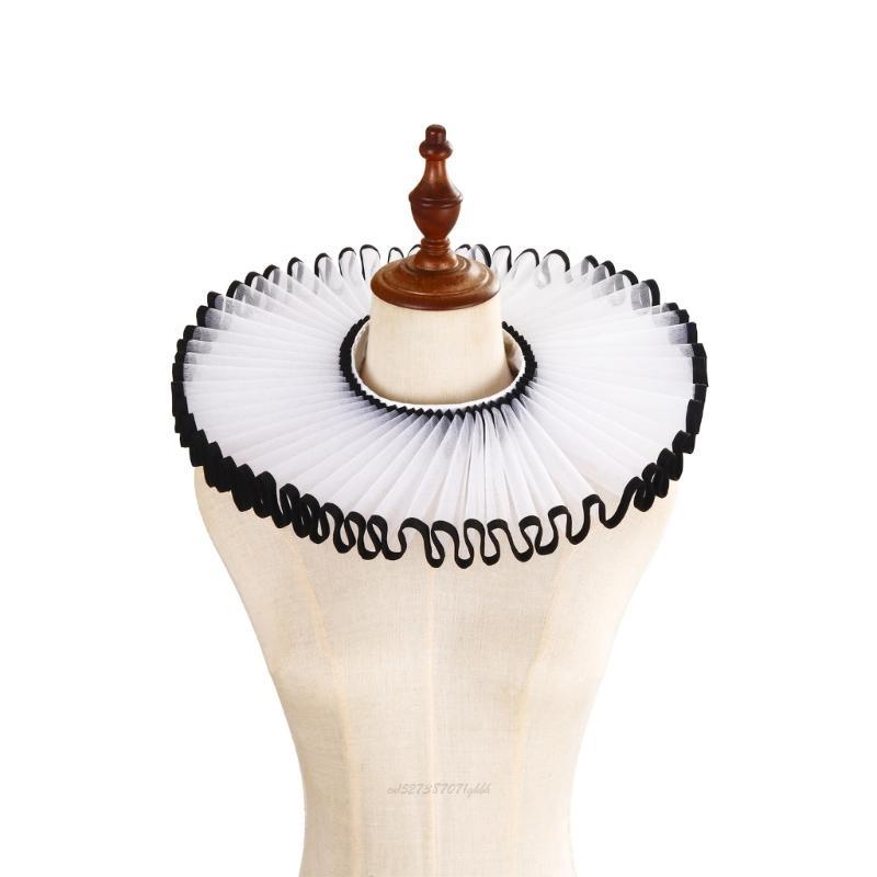 X5XA Vintage Ruffled Lace Coll - Vintage Victorian Fashion avaliação e preço