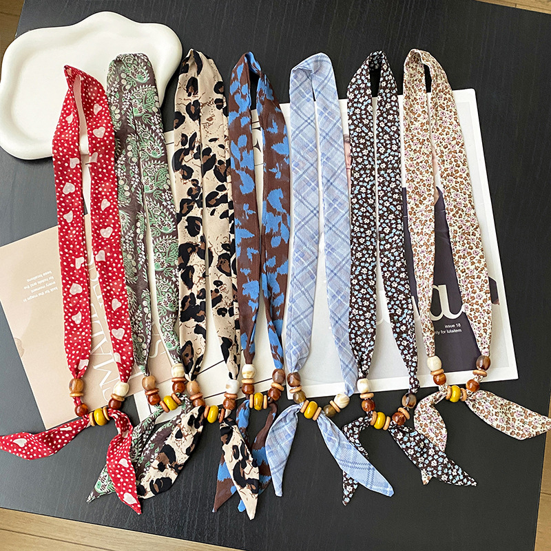 Vintage Bohemian Skinny Scarf  - Vintage Fashion Rings avaliação e preço