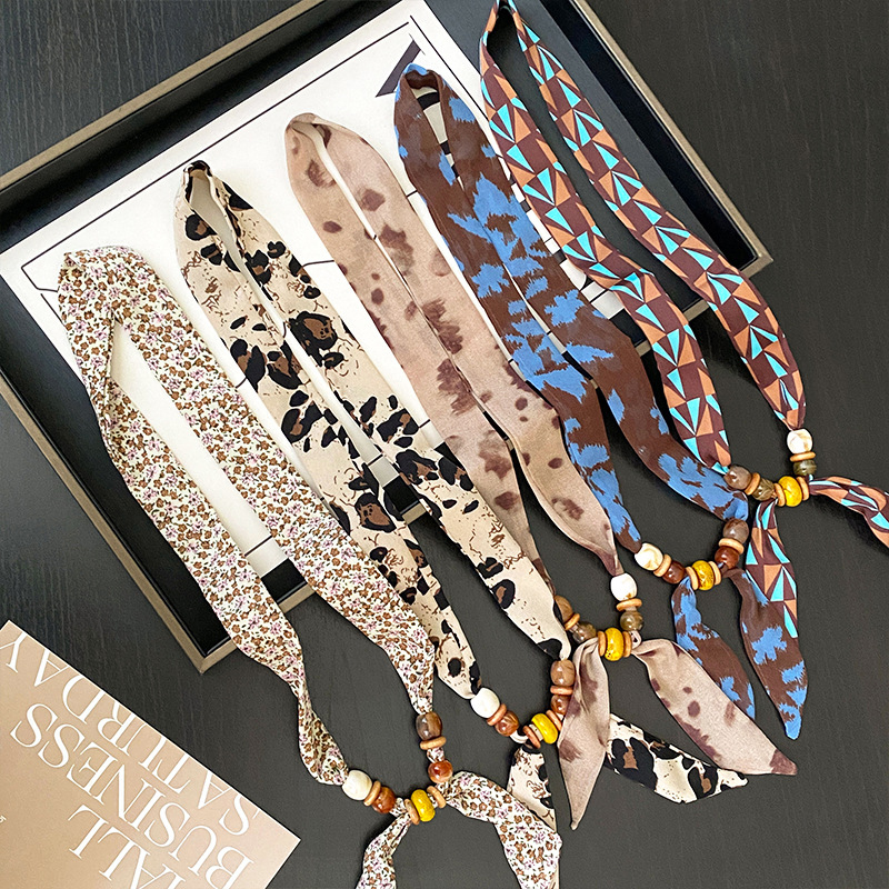 Vintage Bohemian Skinny Scarf  - Vintage Fashion Rings avaliação e preço