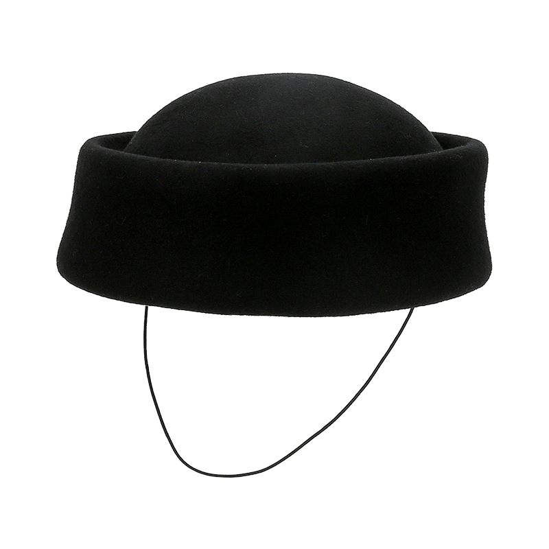 British Style Wool Beret with  - Vintage Fashion Influencers avaliação e preço
