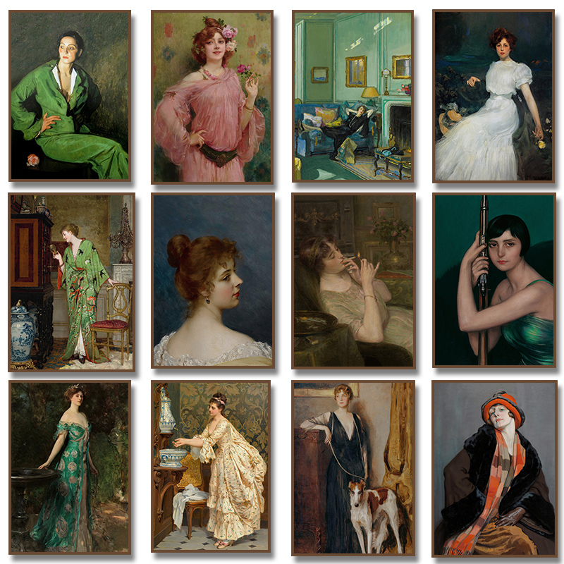 Renaissance Women Portrait Pos - Vintage Victorian Fashion avaliação e preço