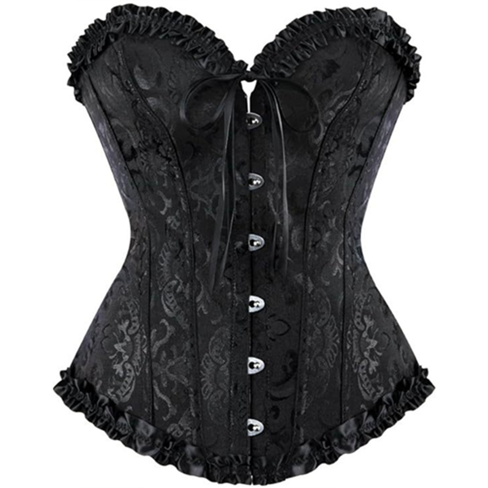 Corset Top Plus Size Women Bus - Vintage Victorian Fashion avaliação e preço