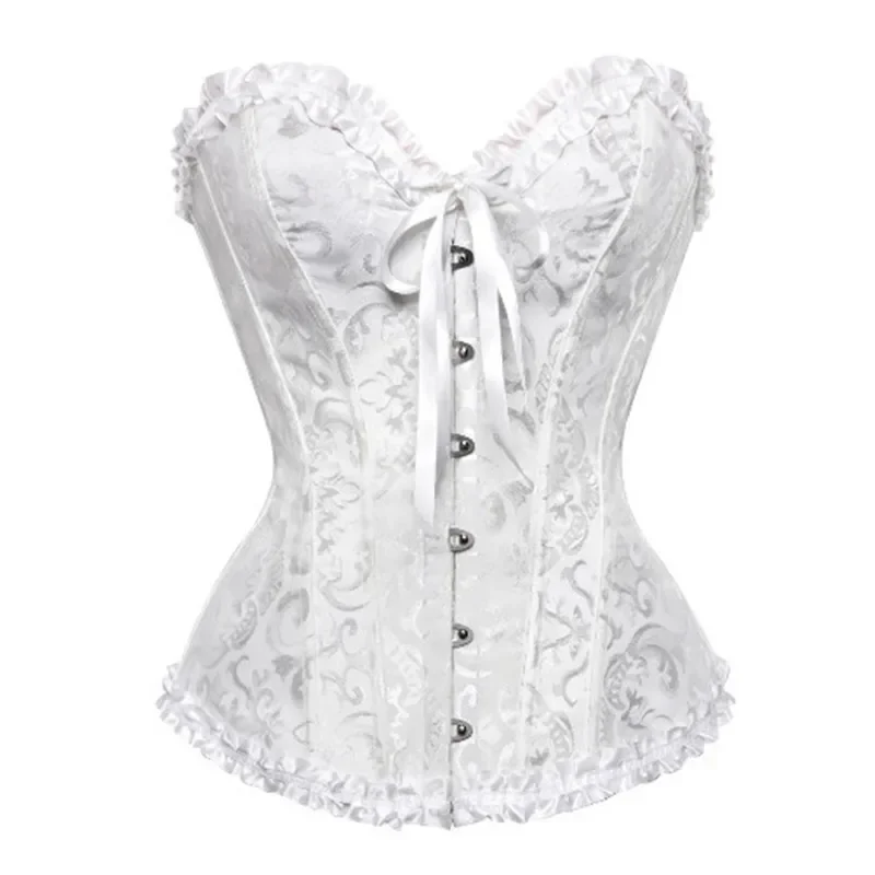 Corset Top Plus Size Women Bus - Vintage Victorian Fashion avaliação e preço