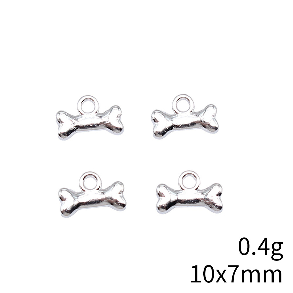 20pcs 10x7mm 5 Colors Dog Bone - Vintage Fashion Stores avaliação e preço