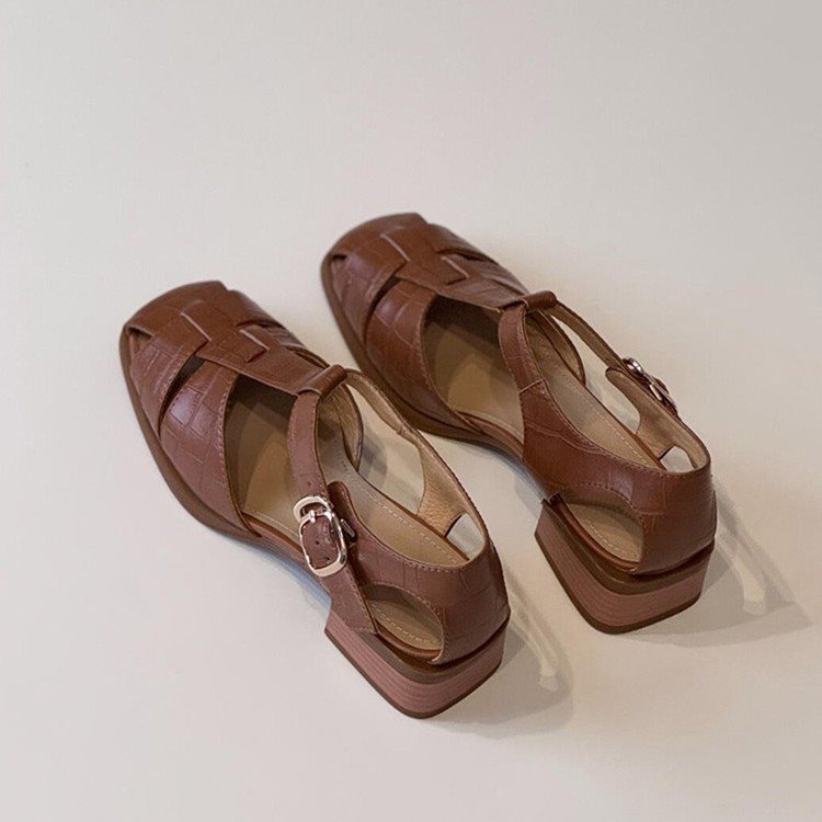 Women's Sandals Summer New Fas - Vintage Fashion For Women avaliação e preço