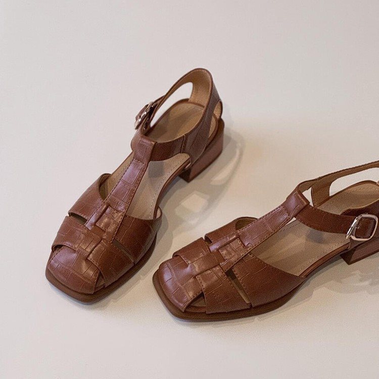 Women's Sandals Summer New Fas - Vintage Fashion For Women avaliação e preço