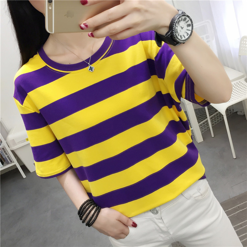 Trendy Striped Loose Fit Short - Vintage Fashion Influencers avaliação e preço