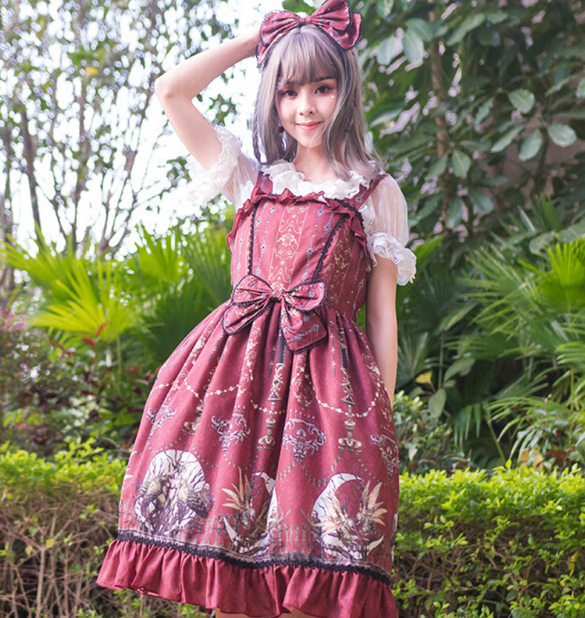 Sweet princess lolita strap dr - Vintage Victorian Fashion avaliação e preço