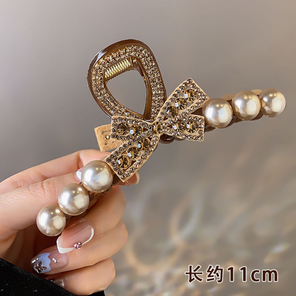 Vintage Pearl Black Hair Claws - Vintage Fashion Ornaments avaliação e preço