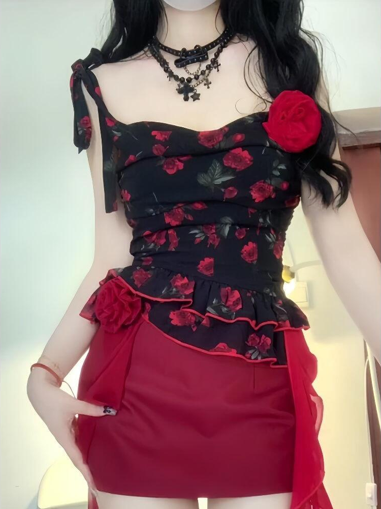 Sweet Vintage Korean Fashion C - Vintage Fashion Retro Outfit avaliação e preço