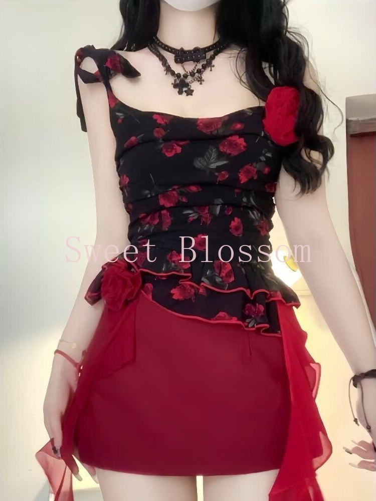 Sweet Vintage Korean Fashion C - Vintage Fashion Retro Outfit avaliação e preço