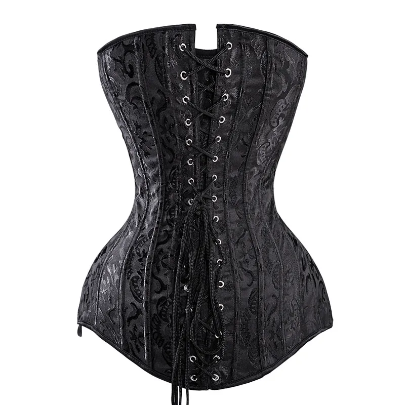 Long Torso Corset Top Sexy Wom - Vintage Victorian Fashion avaliação e preço