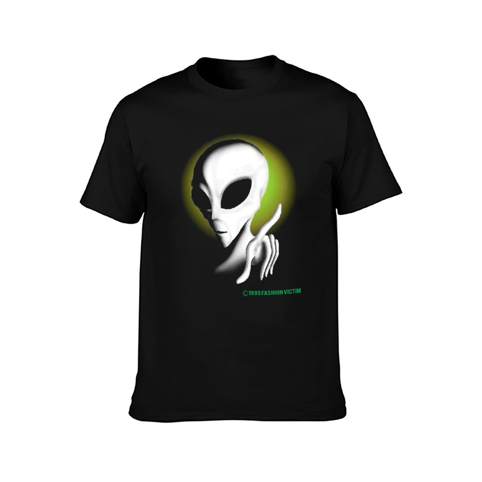 1995 ALIEN Vintage Glow In The - Vintage Fashion Victim Shirt avaliação e preço
