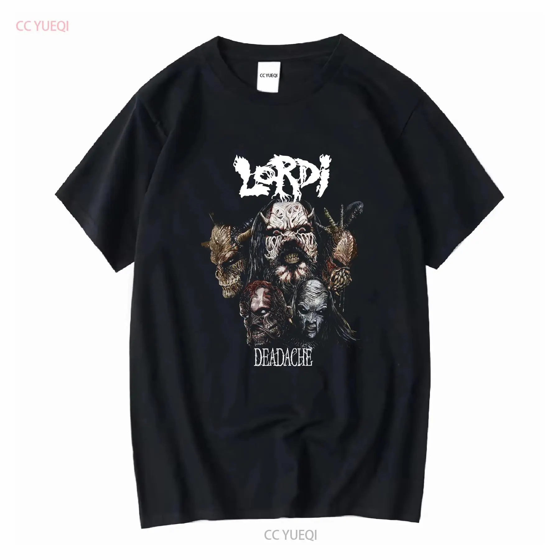 Lordi Deadache 90s 00s Concert - Band Tee Faded 90S avaliação e preço