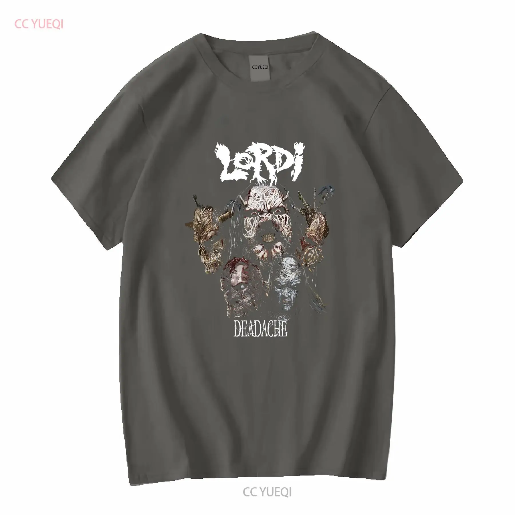 Lordi Deadache 90s 00s Concert - Band Tee Faded 90S avaliação e preço