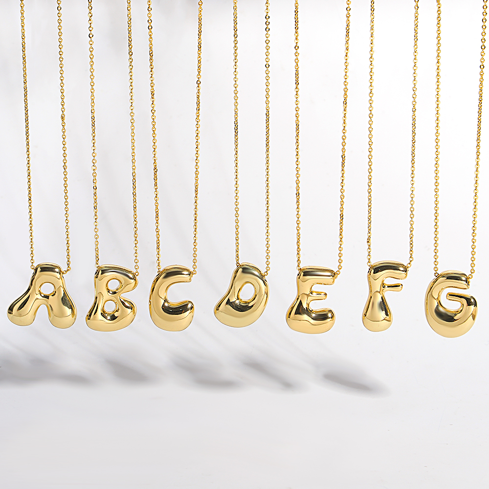 AENSOA Collares Initial Balloo - Z Vintage Fashion avaliação e preço
