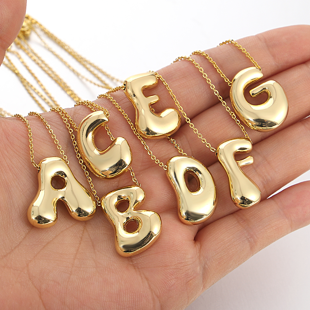 AENSOA Collares Initial Balloo - Z Vintage Fashion avaliação e preço