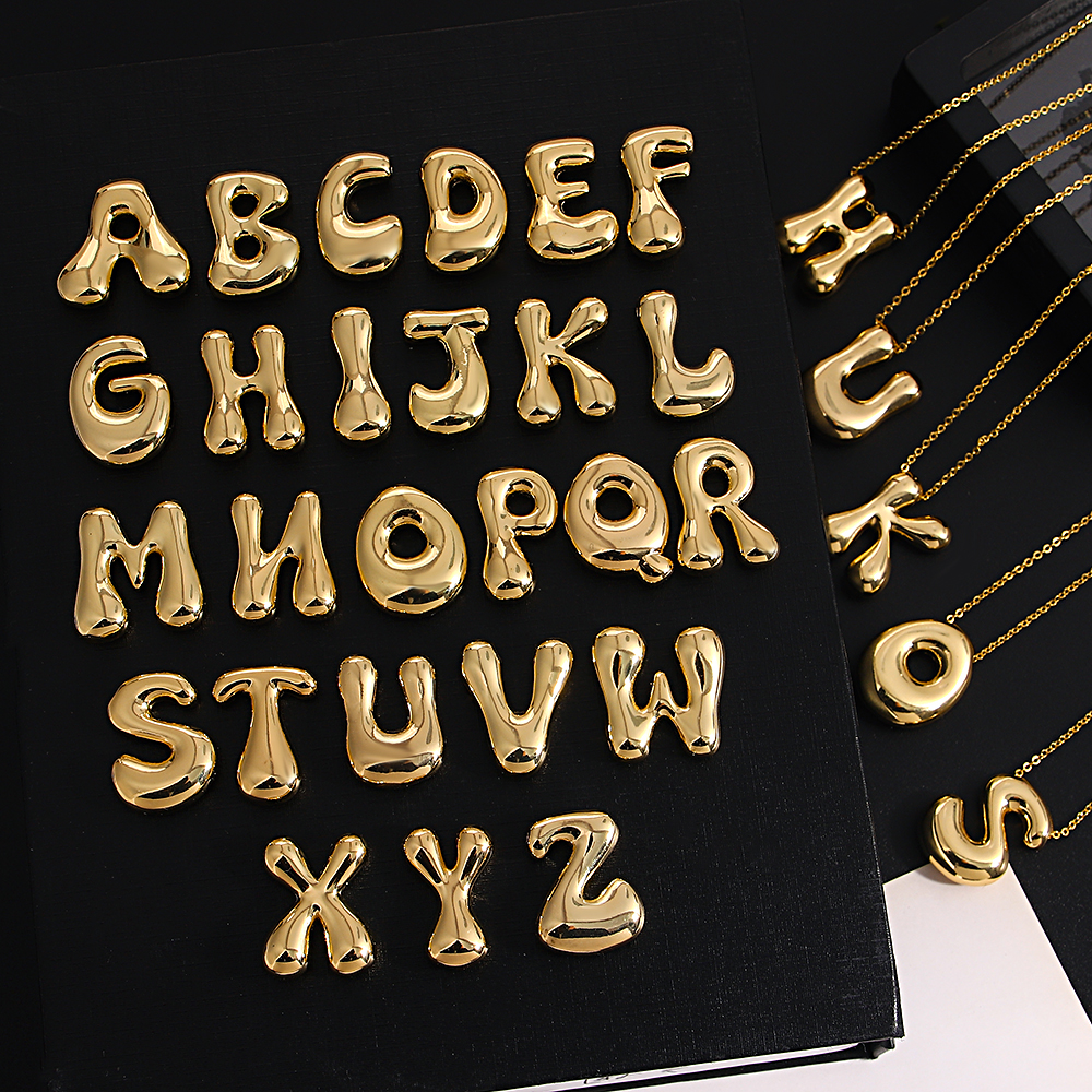 AENSOA Collares Initial Balloo - Z Vintage Fashion avaliação e preço