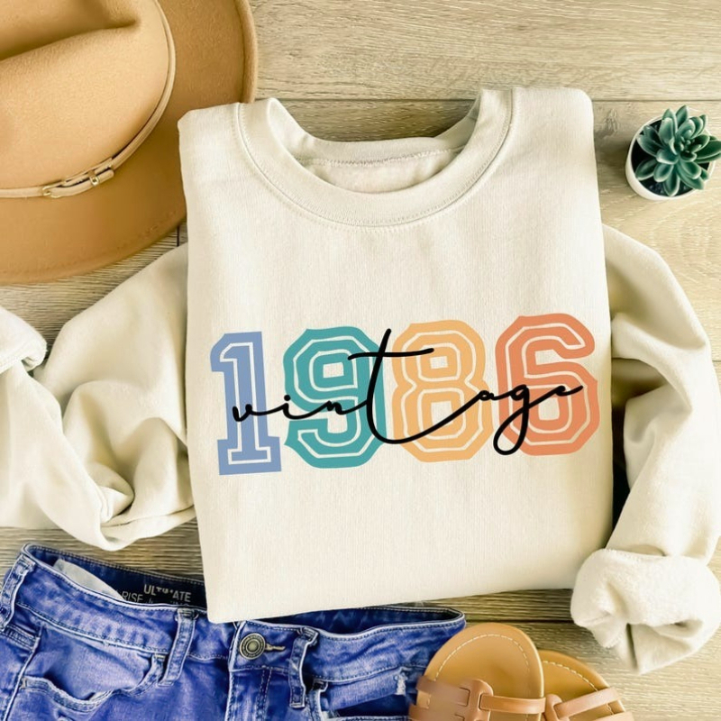 Vintage 1986 40th Birthday Win - Vintage Fashion Retro Outfit avaliação e preço
