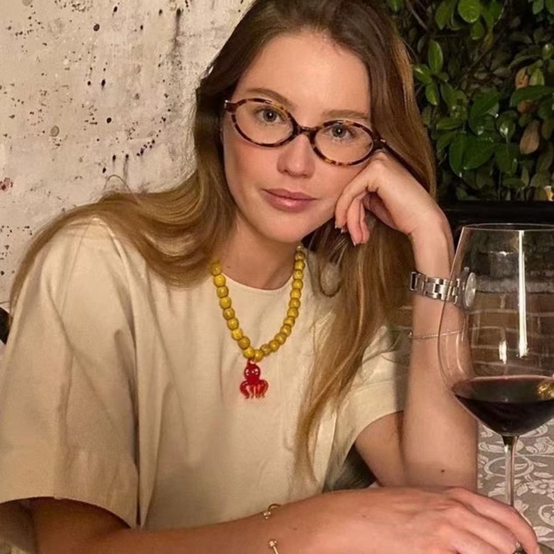 Ins Influencer Same Style Glas - Vintage Fashion Influencers avaliação e preço