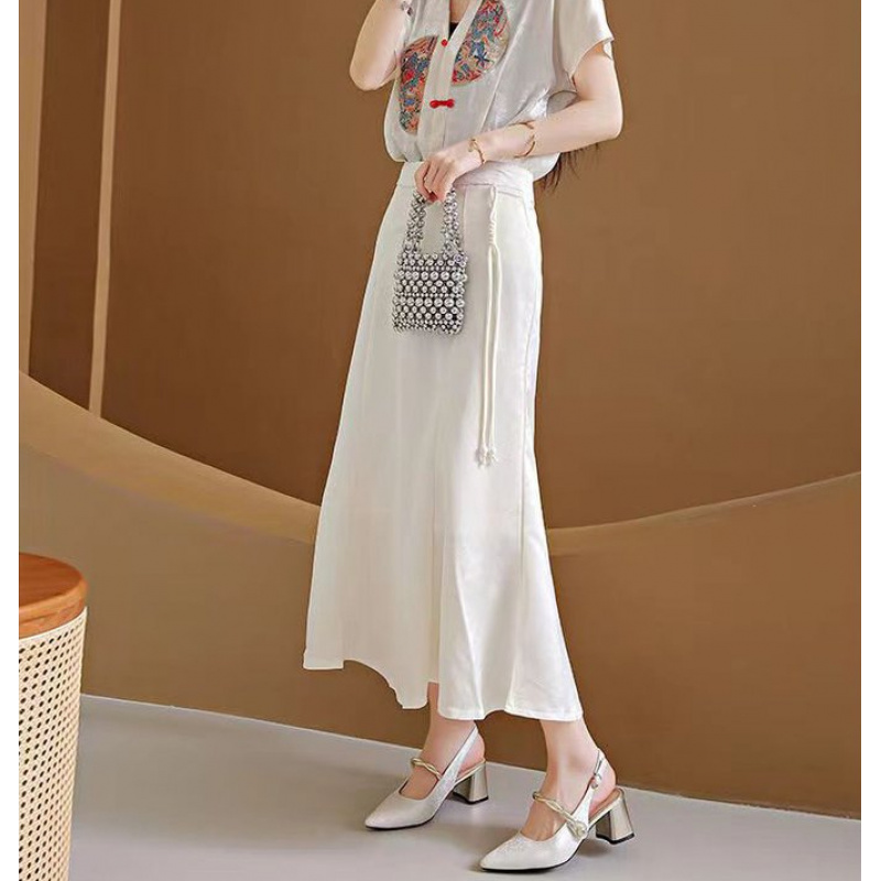 New Chinese-style elegant sati - Vintage Fashion For Women avaliação e preço