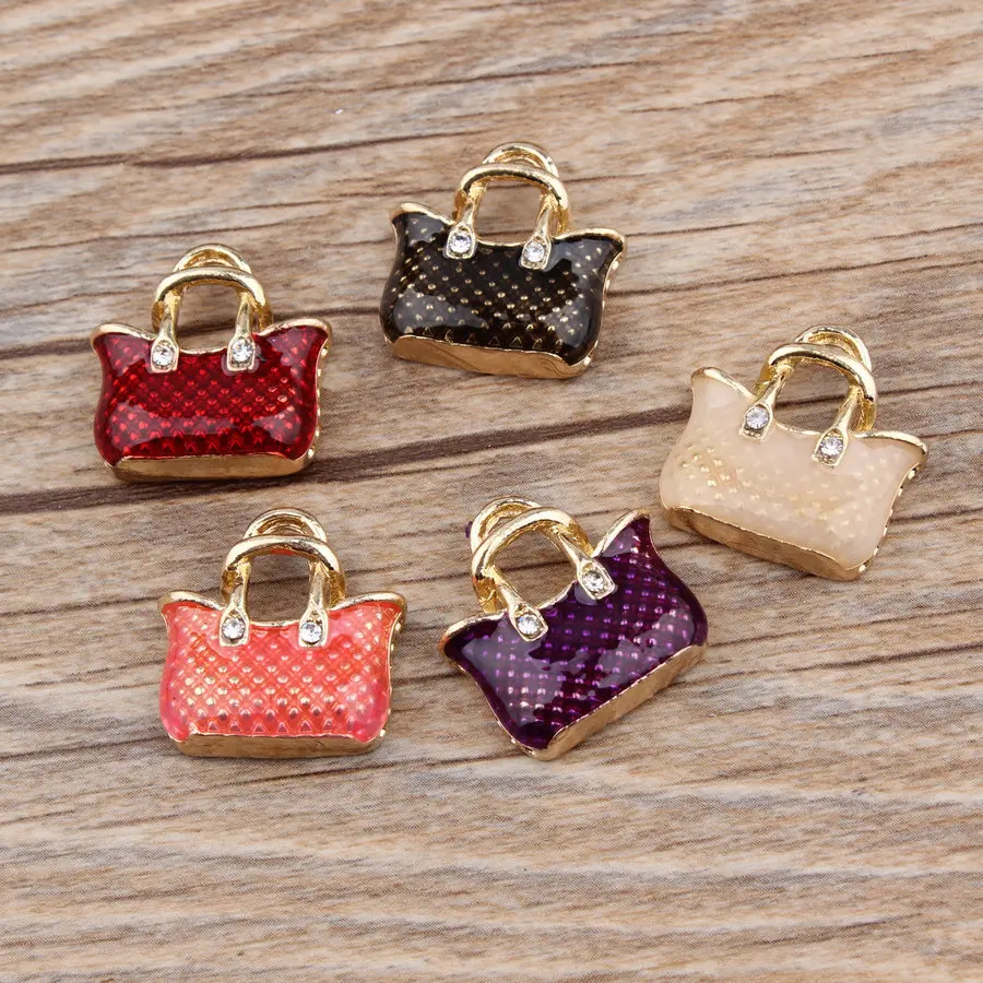 10pcs DIY Metal Enamel Vintage - Vintage Fashion Ornaments avaliação e preço
