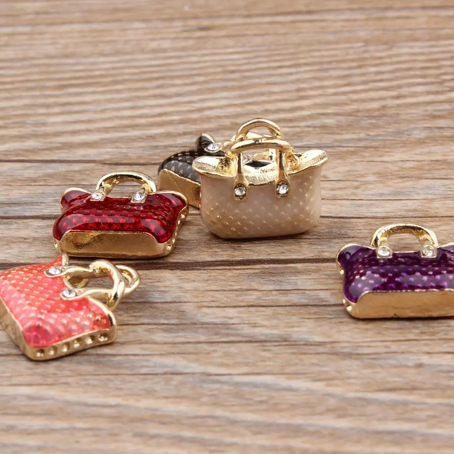 10pcs DIY Metal Enamel Vintage - Vintage Fashion Ornaments avaliação e preço