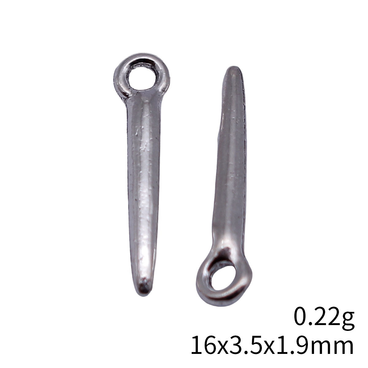 80pcs 16x3.5x1.9mm(0.63x0.14x0 - Vintage Fashion Stores avaliação e preço