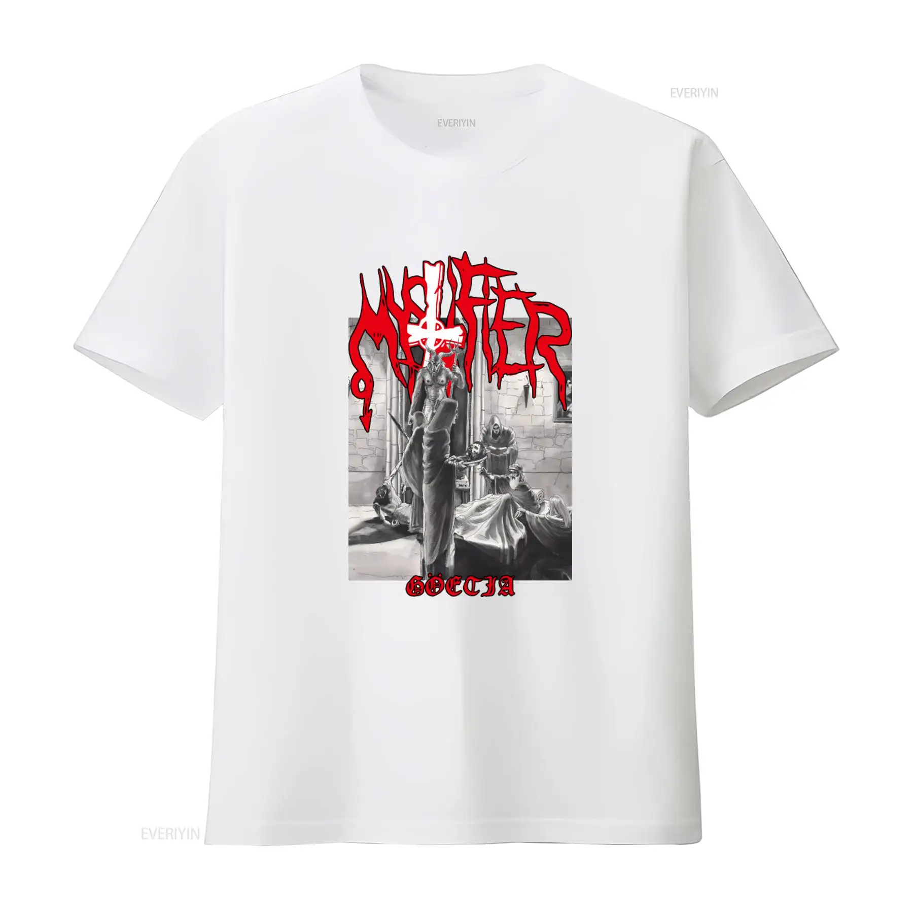 Mystifier Goetia Black Metal T - Vintage Fashion Influencers avaliação e preço